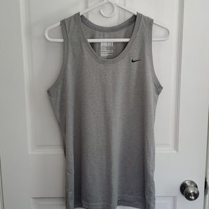 Nike Gray Dri-FIT Tank Top